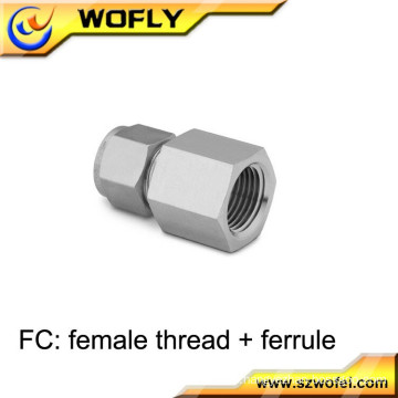 20MPa high pressure pipe oxygen tube fitting stainless steel